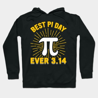 Funny math Best pi day ever 3.14 Hoodie